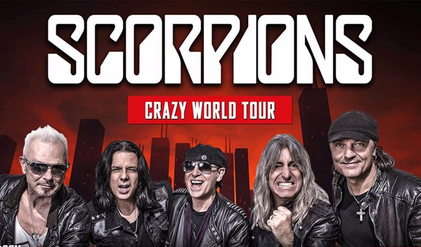 Concert Scorpions 28 mars 2018