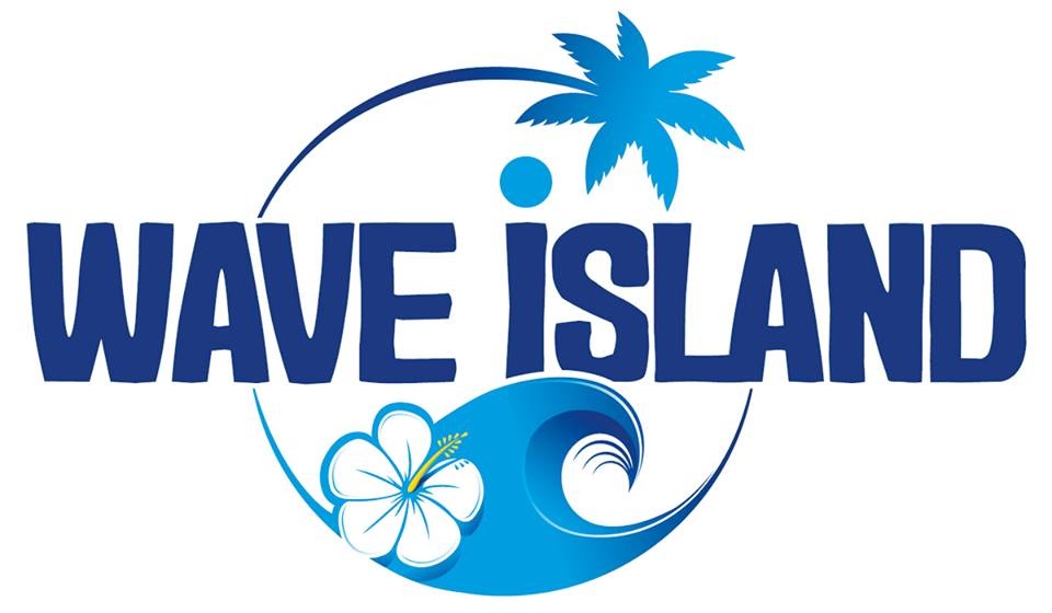 logo wave island