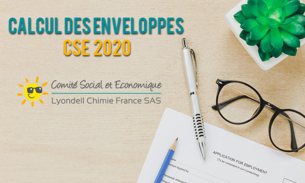 Calcul des enveloppes CSE 2020
