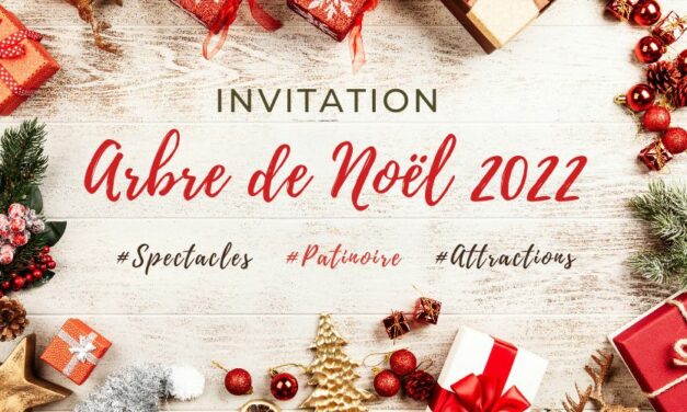 Invitation Arbre de Noël 2022