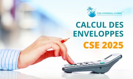 Calcul des enveloppes CSE 2025