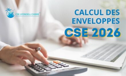 Calcul enveloppe CSE 2026
